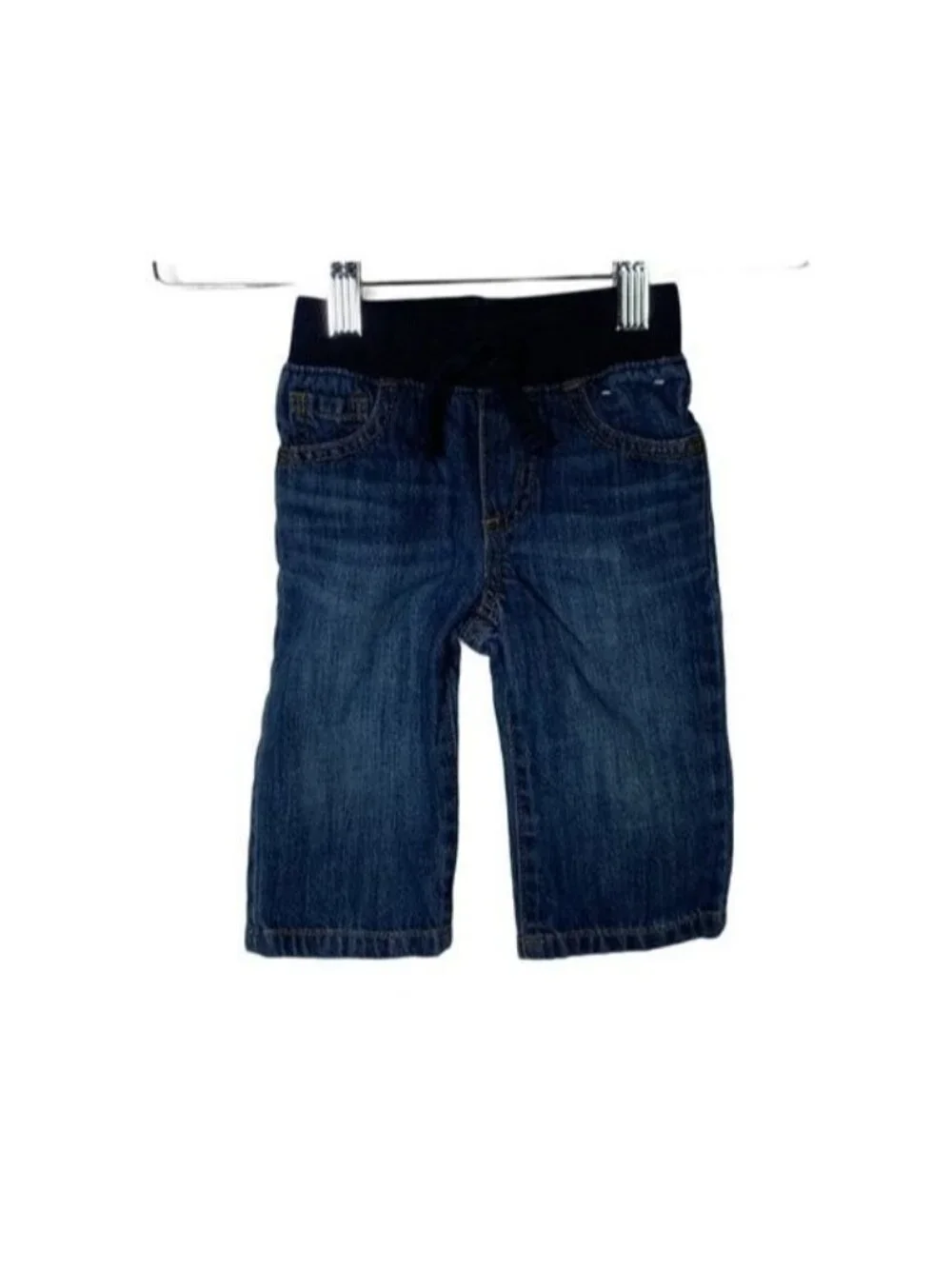 Gymboree Baby Boys Jeans 6–12 Months Elastic Waist Denim Pants